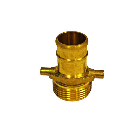 Brass 65mm Male NSW Fire Brigade Coupling | Durable Brass | Secure Fit for 64mm Lay Flat Hose | Firebox
