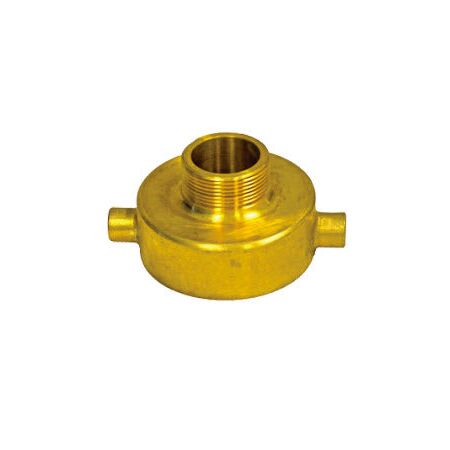 Brass Adaptor 65mm Female QRT to 38mm BSP | Durable Construction | Secure Connections by Firebox