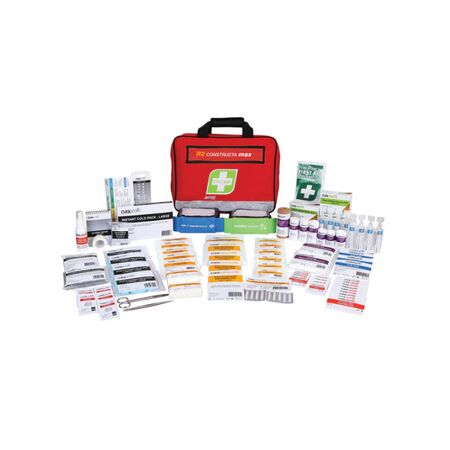 Construction First Aid Kit Soft Pack | WHS Compliant | Eye & Wound Modules | Portable Design by Firebox