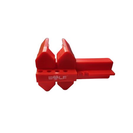 PVC Adjustable Hose Reel Ball Valve Lockout | Fits 13mm to 64mm | Durable & UV Protected by Firebox