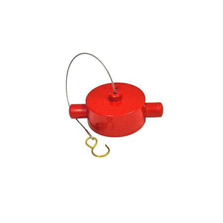 65mm Female Thread Poly Cap with Wire | UV Treated | Durable PVC by Firebox