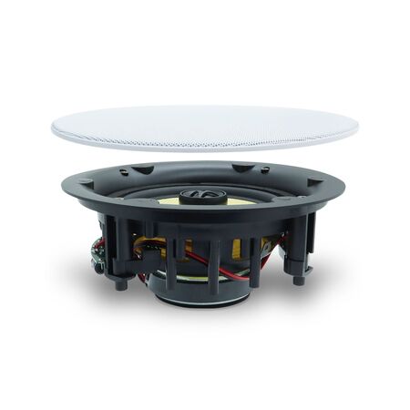 6.5inch 160watts rimless in-ceiling speakers with magnetic removeble grille