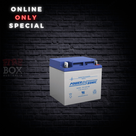 12V Sealed Lead Acid Battery | 40Ah Capacity | Maintenance-Free Design | Durable Construction by Firebox