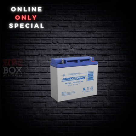 12V Sealed Lead Acid Battery | 20Ah Capacity | Maintenance-Free Design | Durable Construction by Firebox