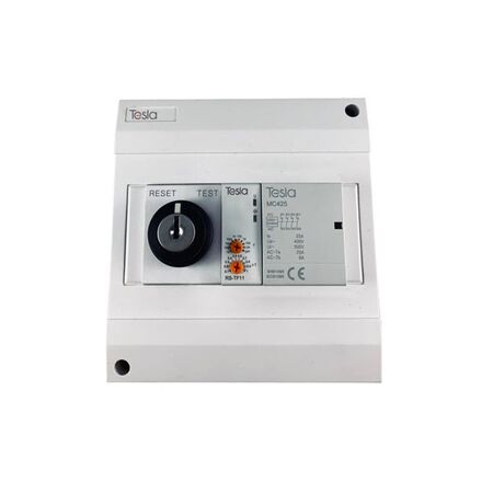 Emergency Lighting Test Switch | 230V AC | 4 Pole 25A Contactor | Programmable Time Delay by Firebox