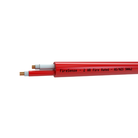 Fire Rated Cable 1.50mm 2 Core | 450/750V | PVC Free & 2HR Fire Rated | 250m Roll by Firebox
