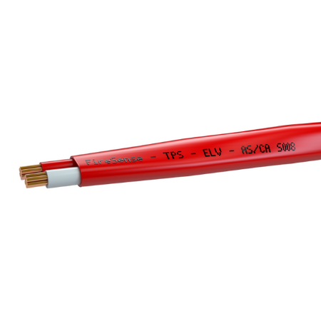 Fire Alarm Cable 1.50mm 2 Core Twisted | 200m Roll | Double Insulated & ActivFire Certified | Red by Firebox
