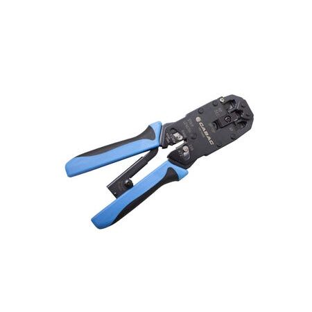 Crimp Tool for RJ11, RJ12 & RJ45 | Ergonomic Design | Durable Construction | Versatile Use by Matchmaster