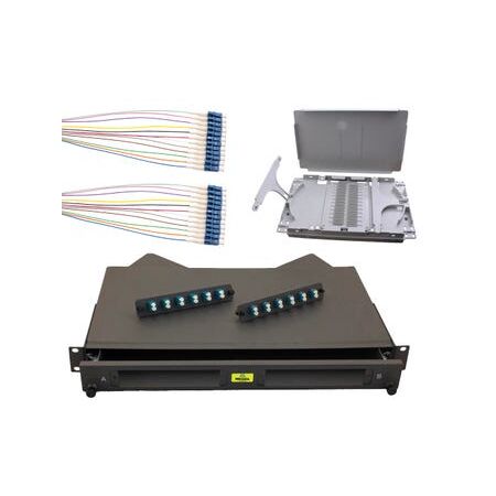 Fibre Enclosure Kit | Rodent Proof | Sliding Design & 24 OS2 LC Connectors by Matchmaster