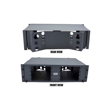 3RU Sliding Fibre Enclosure for 8 Panels | 96 Fibre Capacity | Durable Design | Easy Access by Matchmaster