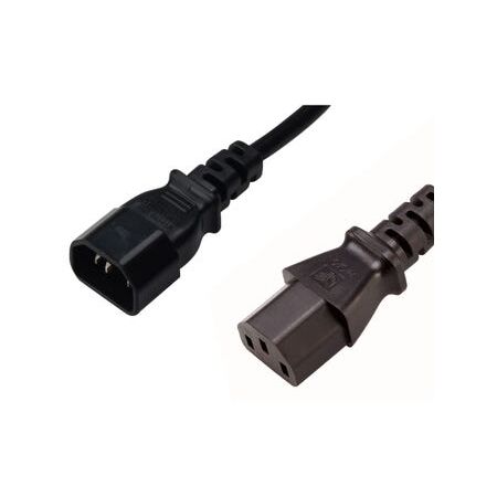 IEC C13 to C14 Power Cable | 5M Length | Durable Design | High Compatibility by Unbranded