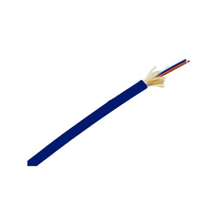 Fibre 6 Core OM4 Indoor/Outdoor Cable | LSZH Jacket | Riser Rated | Blue by MSS
