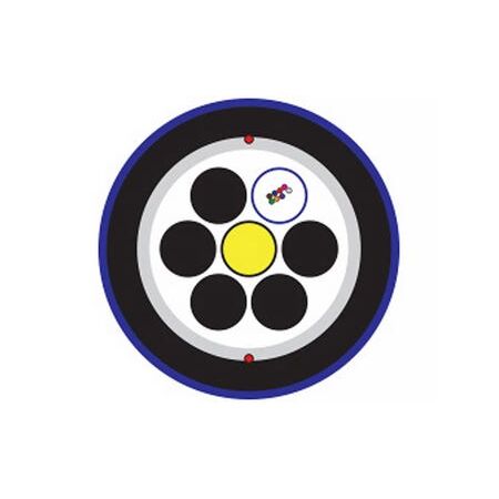Fibre Optic Cable 8 Core OM4 | Loose Tube | Blue Nylon Jacket by MSS