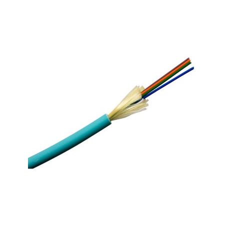 Fibre 4 Core OM3 Indoor/Outdoor Riser Cable | Aqua LSZH Jacket | High Performance & Flexible by MSS