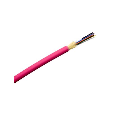 Fibre 12 Core OM4 Indoor/Outdoor Cable | LSZH Jacket | Erika Violet by MSS