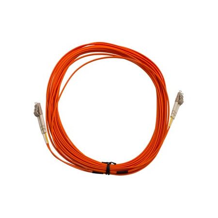 Fibre Patch Lead LC-LC OM1 | 10 Metre Length | Orange LSZH | 2mm Duplex by MSS