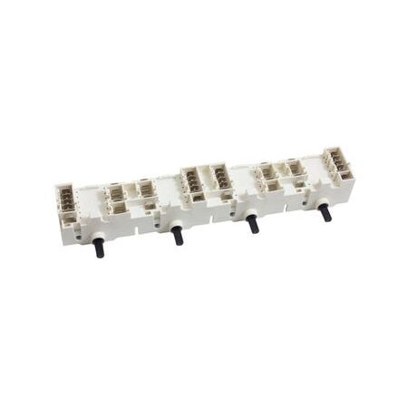 4-Way Switch Block 16A 240V for Cook Top | Compact Design | Easy Installation by Unbranded