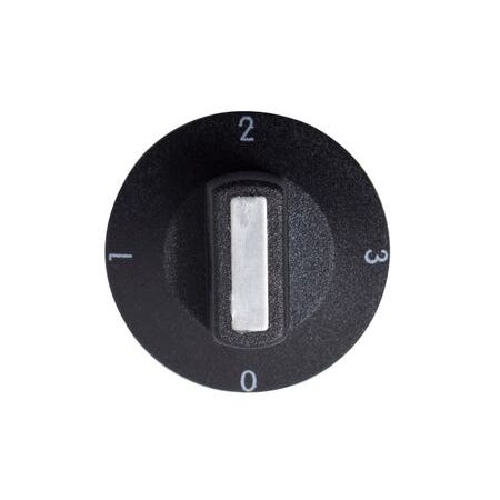 Knob for 3 Heat Switch | 50mm Diameter | 0-1-2-3 Settings by Unbranded