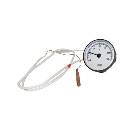 Analogue Thermometer 0-120°C | 55mm Dial | Easy Read by Unbranded