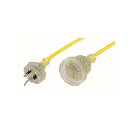 Extension Lead 15M | HD 240V | 10A Clear Plug | Durable Design by Unbranded
