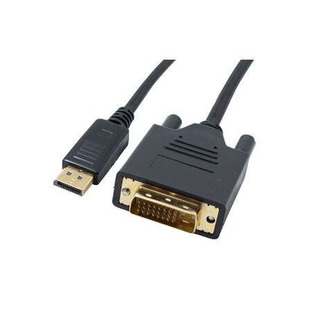 DisplayPort to DVI-D Cable 1.8m | High-Speed Data Transfer | Durable Design by Cable Active