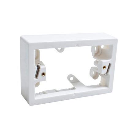 Wall Mount Block 35mm | Durable White Finish | Easy Installation by BrandName