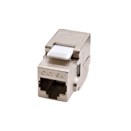 Cat6A Shielded Keystone Jack | 10GB Speed | Easy Installation | Durable Design by BrandName