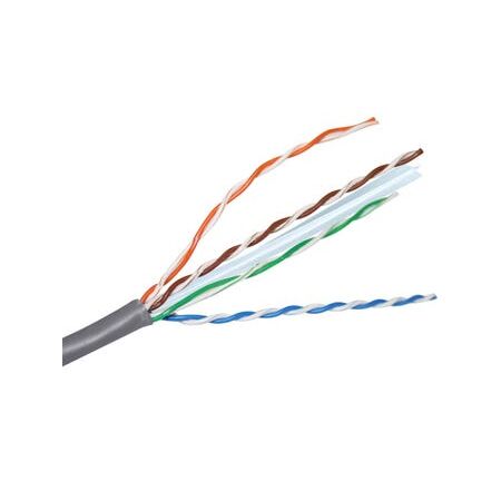Ethernet Cable Category 6 U-UTP | 305M Length | Grey Color | High-Speed Data Transfer by Matchmaster