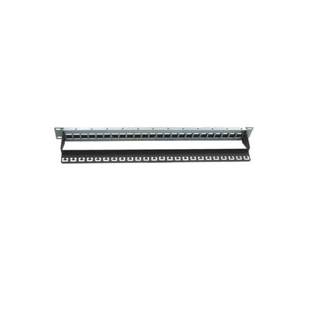 Cat6A Shielded Patch Panel | 24 Ports | Loaded Design | Copper by MSS