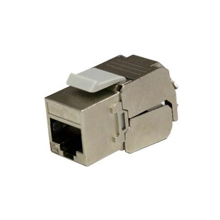 CAT6A RJ45 Shielded Keystone Jack | 50 Pack | High Performance | Easy Installation by Matchmaster