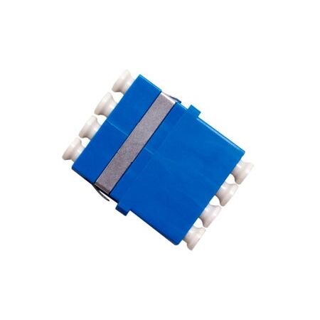 LC Singlemode Quad Thru Adapter | High Performance | Low Insertion Loss | Compact Design by Matchmaster