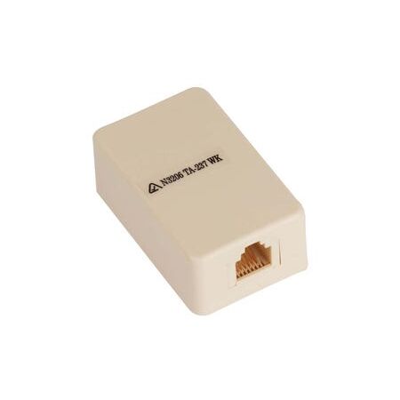 Surface Mounting Box RJ12 | Easy Installation | Durable Design by Unbranded