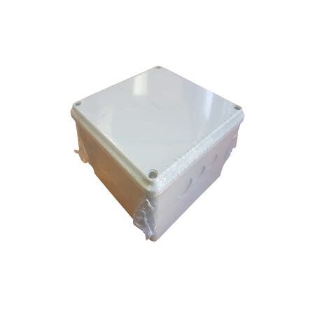 Adaptable Box PVC With Knockouts 150 x 150 x 50mm Grey