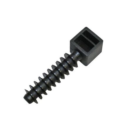 Nylon Cable Tie Anchor 9mm UV Black