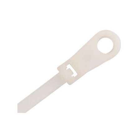 Cabac Nylon 66 Mount Head Cable Tie 150 x 3.5mm Natural