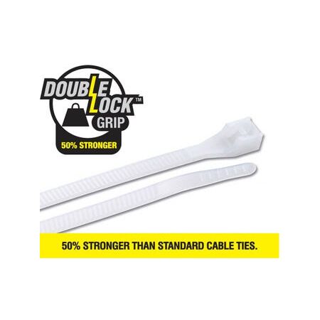 Cabac Nylon 66 Double Lock Cable Tie 280 x 4.3mm Natural
