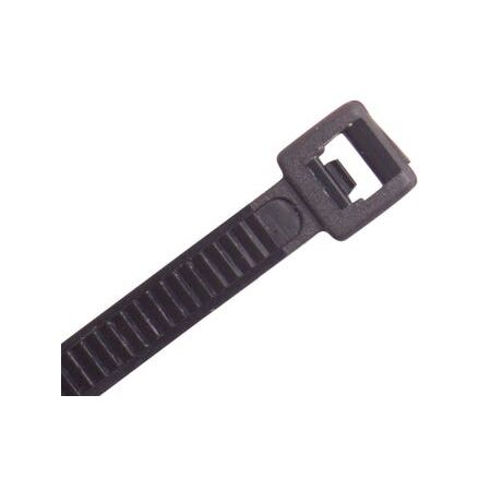 Cabac Nylon 66 Heavy Duty Releasable Cable Tie 370 x 7.6mm UV Black