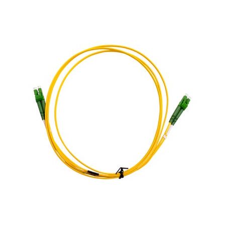 Fibre Patch Lead Singlemode 3 Metre | Yellow LSZH | 2mm Duplex Design by MSS