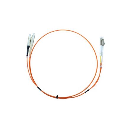 Fibre Patch Lead SC to LC | 5 Metre Length | Orange LSZH | 2mm Duplex by MSS
