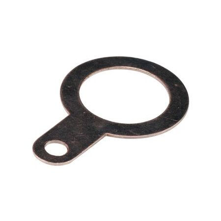 Brass Earth Tag 32mm Wide