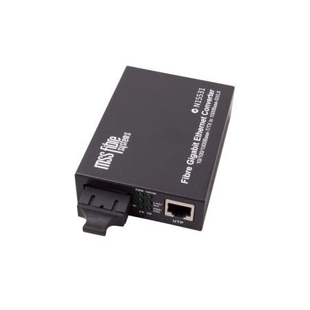 Media Converter 1000B-T to 1000B-LX | 1310NM | 20KM Range | SC Connector by Unspecified Brand