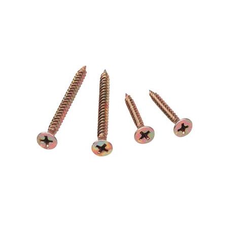 Bugle Head Screws 7G x 30mm | Ideal for Wood & Drywall | Corrosion-Resistant by Unbranded