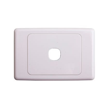 Wall Plate 1 Gang | Durable Design | Easy Installation | Versatile Use by Brand
