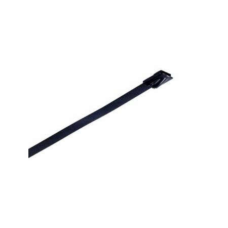 Coated Stainless Steel 316 Cable Tie 360X7.9mm Blk 100Pack
