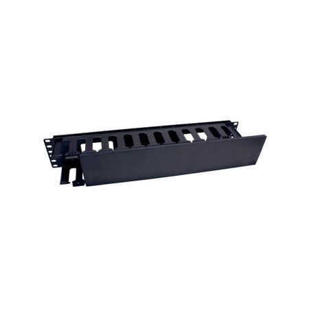 Patch Cord Minder 2RU 12 Slot | Efficient Cable Management | Durable Design | Space-Saving by BrandName