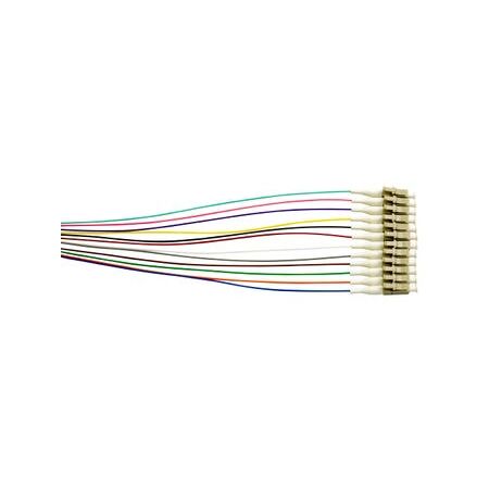 Fibre Pigtails 12 Pack | OM1 62.5um | LC Connectors | 900um by MSS