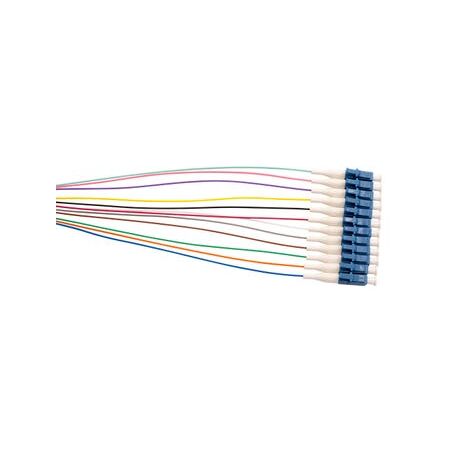 MSS Fibre SM 9um 12-Fibre LC 900um Pigtails - 12 Pack