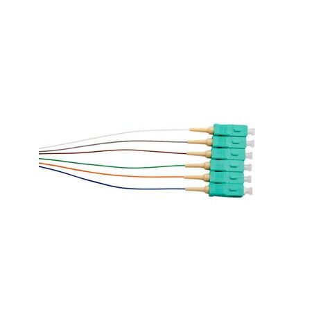 Fibre Pigtails OM3 50um 6-Fibre SC | 900um | High Performance & Reliable Connectivity by MSS