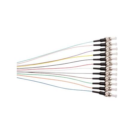 Fibre Pigtails OM3 50um 12-Fibre ST | 900um | High Performance & Durable by MSS