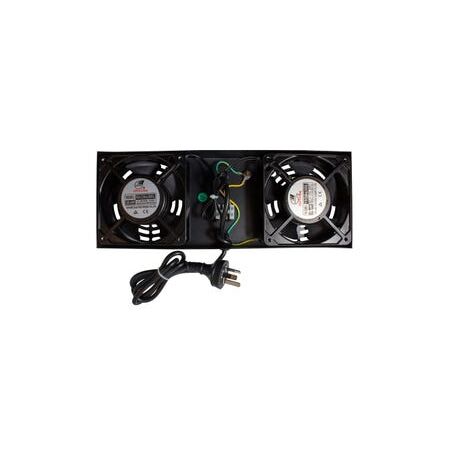 Double Fan Rack Module | 350mm Size | Efficient Cooling | Compact Design by Brand